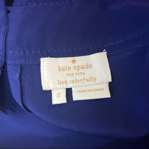 Kate Spade Gemma Silk Top - Picture 10 of 10